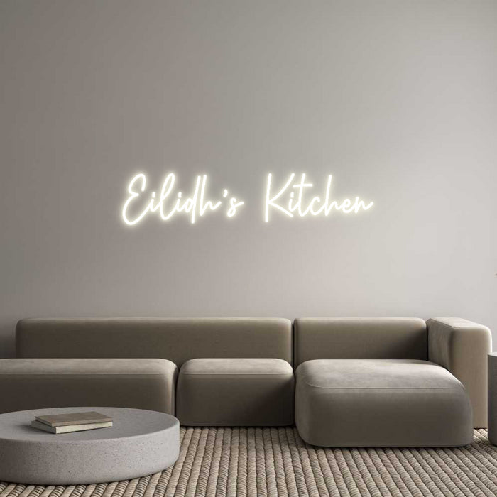 Custom Neon: Eilidh’s Kitc...