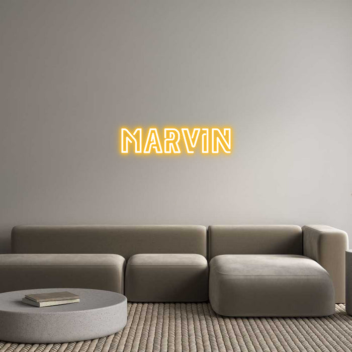 Custom Neon: Marvin