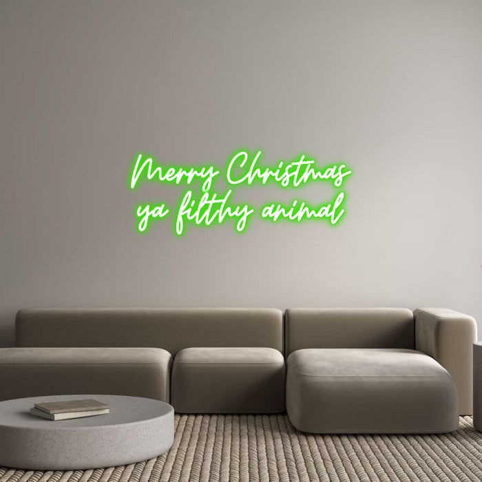 Custom Neon: Merry Christm...