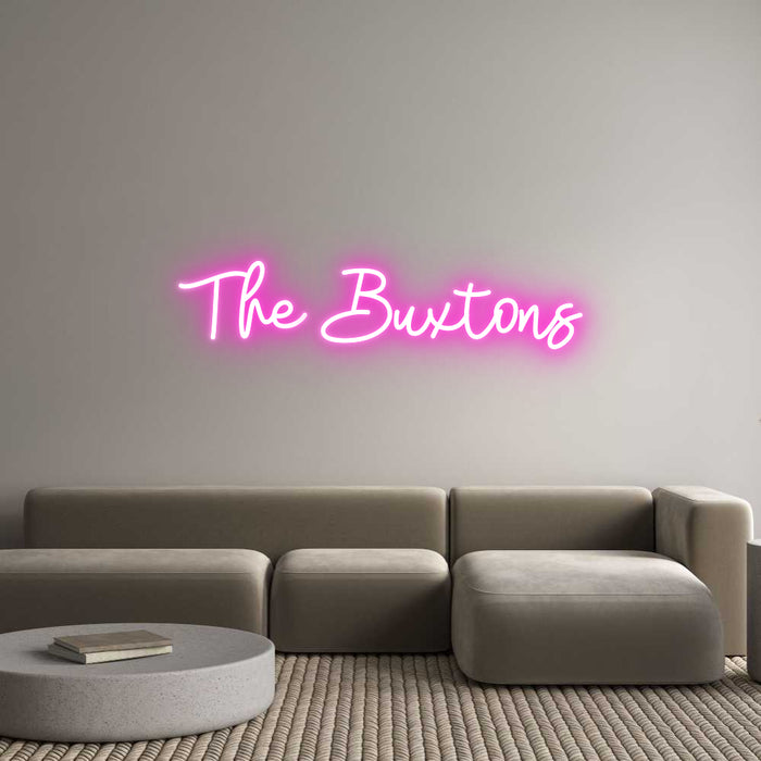 Custom Neon: The Buxtons