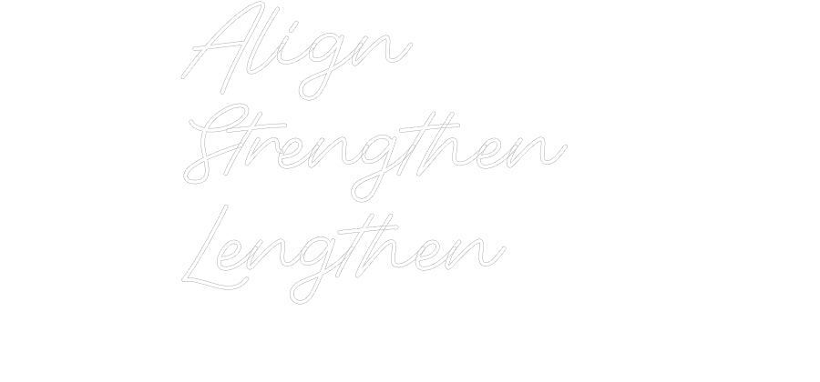 Custom Neon: Align
Streng...