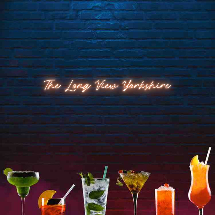 Custom Bar Neon: The Long View...