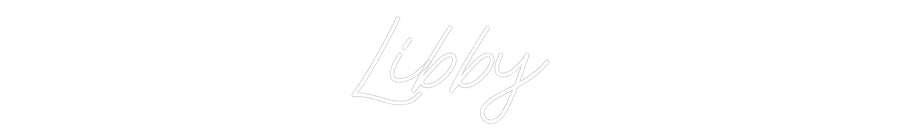 Custom Neon: Libby