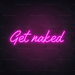 Get Naked Neon Sign - Neon Filter