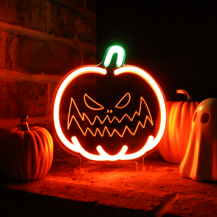 Halloween Neon Signs - Neon Filter