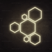 Hexagons Neon Sign - Neon Filter