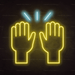 High Five Emoji Neon Sign - Neon Filter