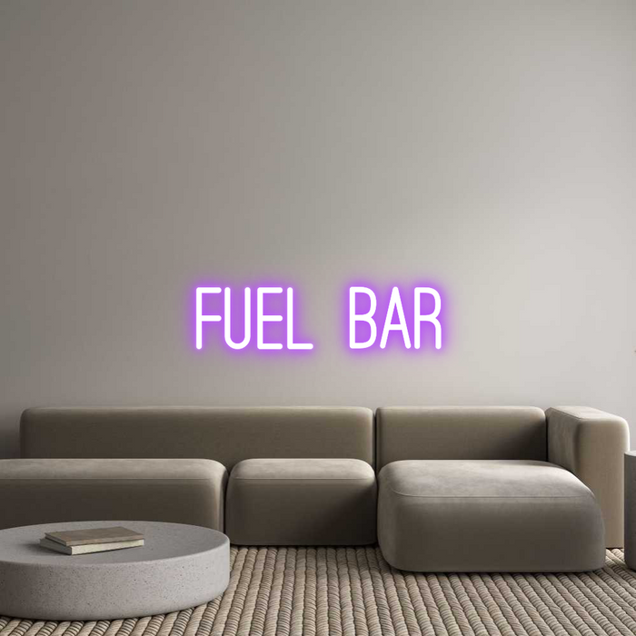 Custom Neon: Fuel Bar