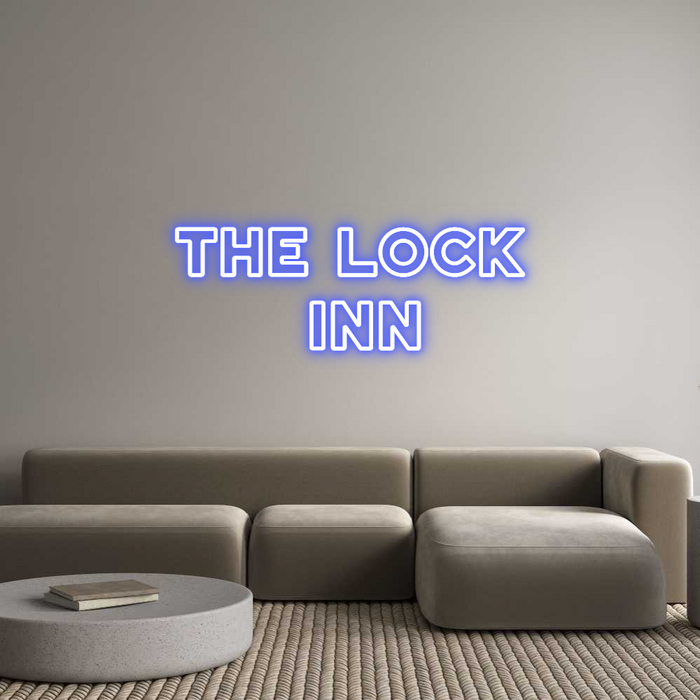 Custom Neon: THE LOCK 
INN