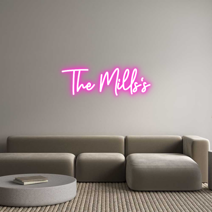 Custom Neon: The Mills's