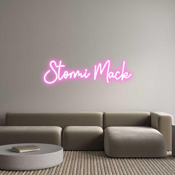 45261717 Custom neon: Stormi Mack