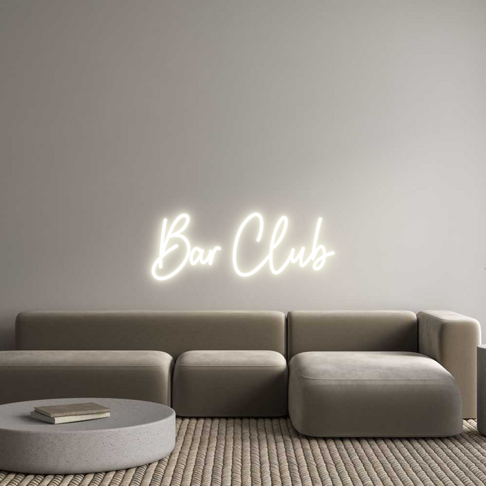 Custom Neon: Bar Club