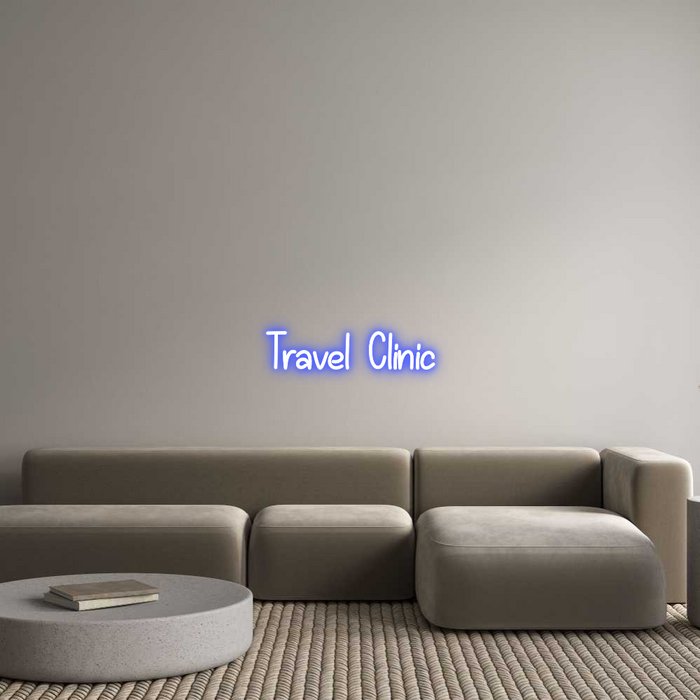 Custom Neon: Travel Clinic