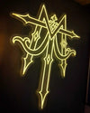 Jess Marshall Tattoo Artist Neon Logo Sign