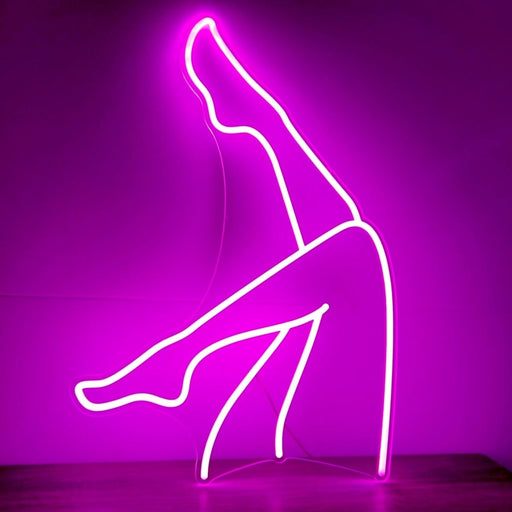 Ladies Legs Neon Sign - Neon Filter