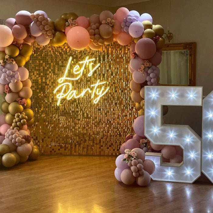 Let's Party Neon Sign - LED Neon Signs - Neon Filter