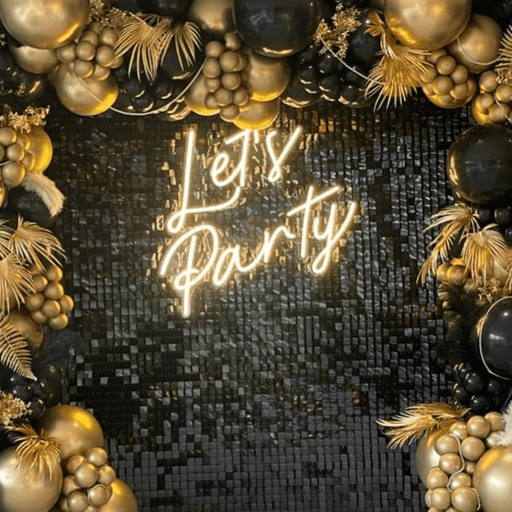 Let's Party Neon Sign - LED Neon Signs - Neon Filter