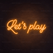 Let's Play Neon Sign - Neon Filter