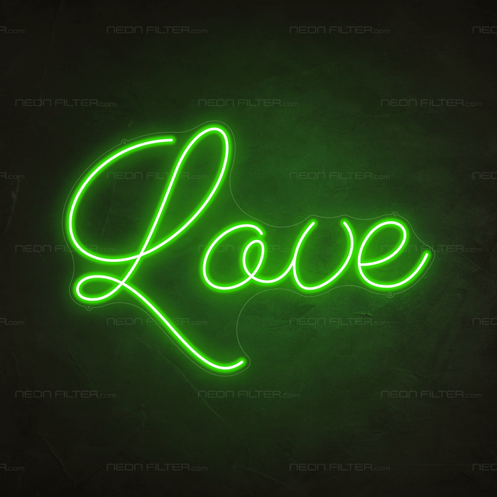 Love Neon Light - Neon Filter