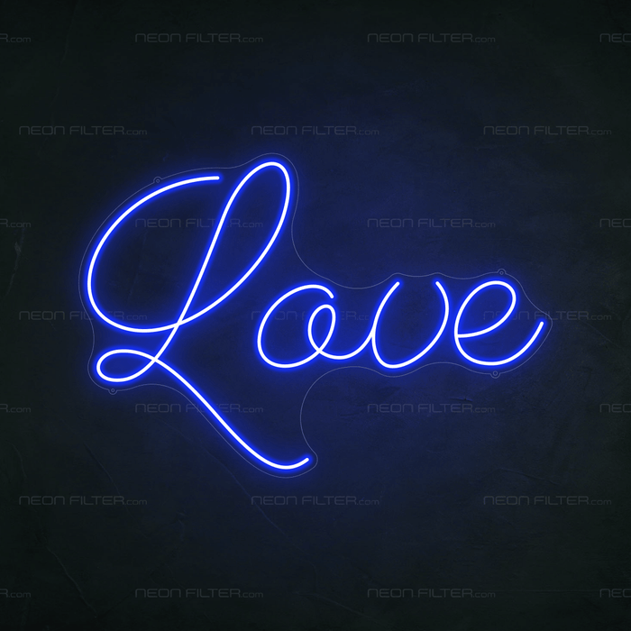 Love Neon Light - Neon Filter