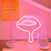 Melted Lips Neon Sign - Neon Filter