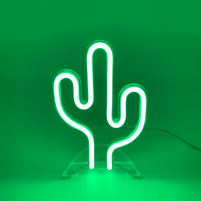 Mini Cactus Neon Sign - Neon Filter