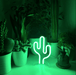 Mini Cactus Neon Sign - Neon Filter