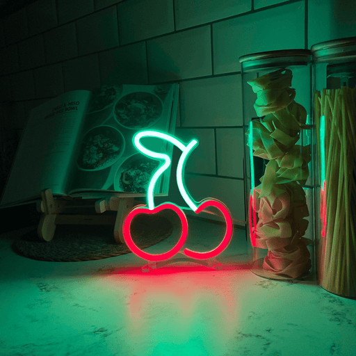 Mini Cherries Neon Sign - Neon Filter