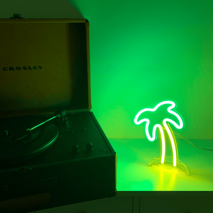 Mini Palm Tree Neon Sign - Neon Filter