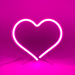 Mini Pink Heart Neon Sign - Neon Filter