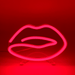 Mini Red Lips Neon Sign - Neon Filter