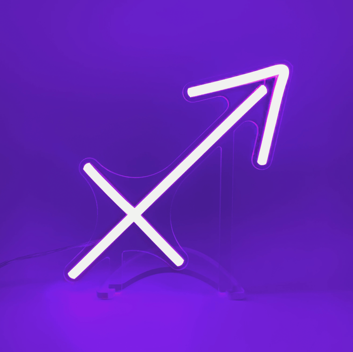 Mini Sagittarius Neon Sign - Neon Filter