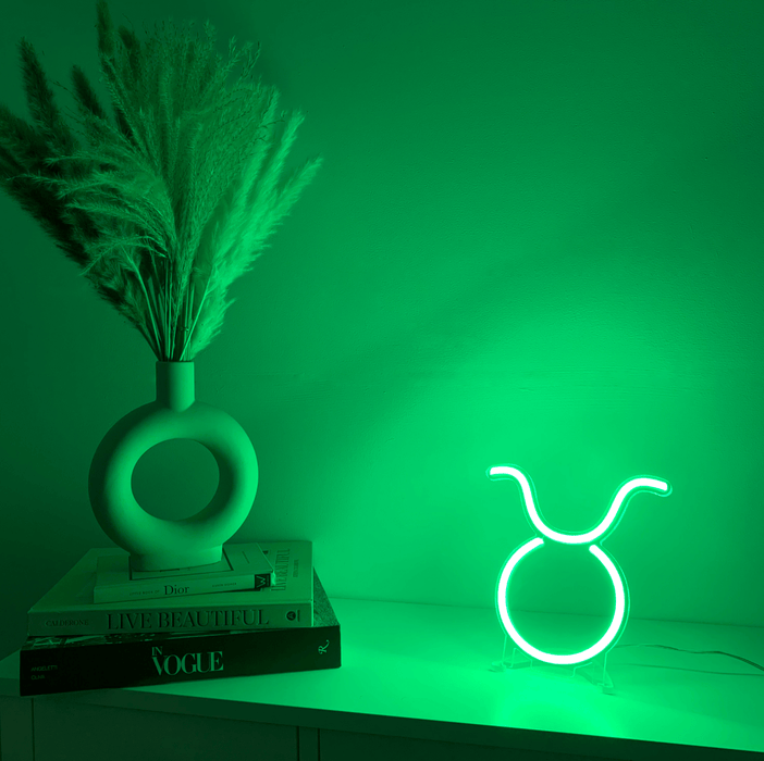 Mini Taurus Neon Sign - Neon Filter