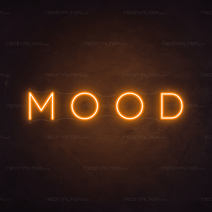 Mood Neon Sign - Neon Filter