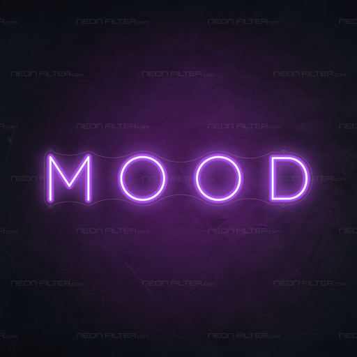 Mood Neon Sign - Neon Filter