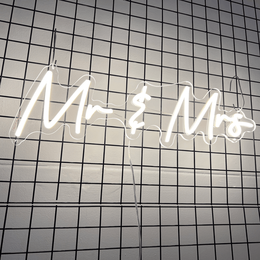 Mr & Mrs Neon Sign - Neon Filter