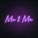 Mx & Mx Neon Sign - Neon Filter