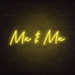 Mx & Mx Neon Sign - Neon Filter