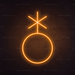 Non - Binary Symbol Neon Sign - Neon Filter