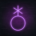 Non - Binary Symbol Neon Sign - Neon Filter