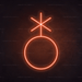 Non - Binary Symbol Neon Sign - Neon Filter