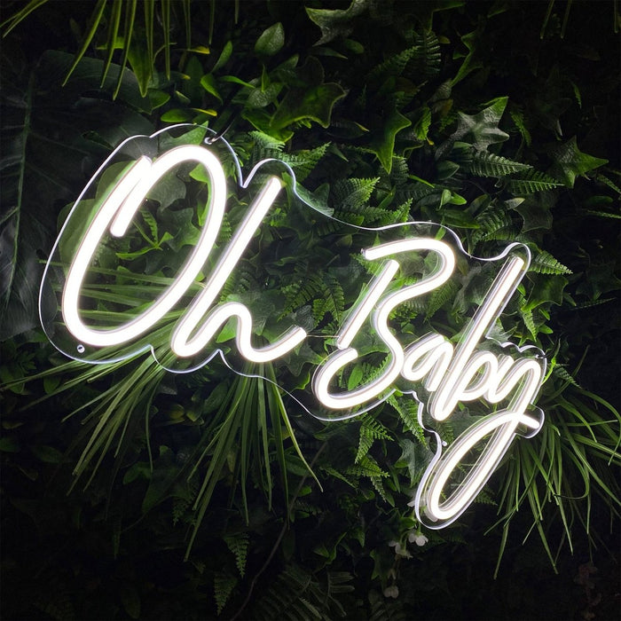 Oh Baby LED Neon Sign - Neon Filter