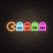 Pac - Man Neon Sign - Neon Filter