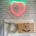 Peach Neon Sign - Neon Filter