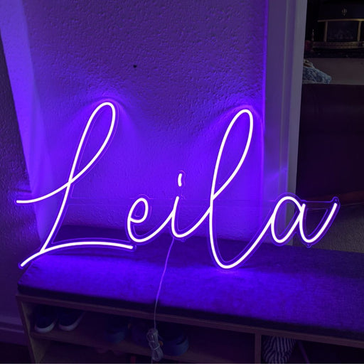 Personalised Neon Name Signs - Neon Filter