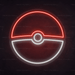 Pokeball Neon Sign - Neon Filter