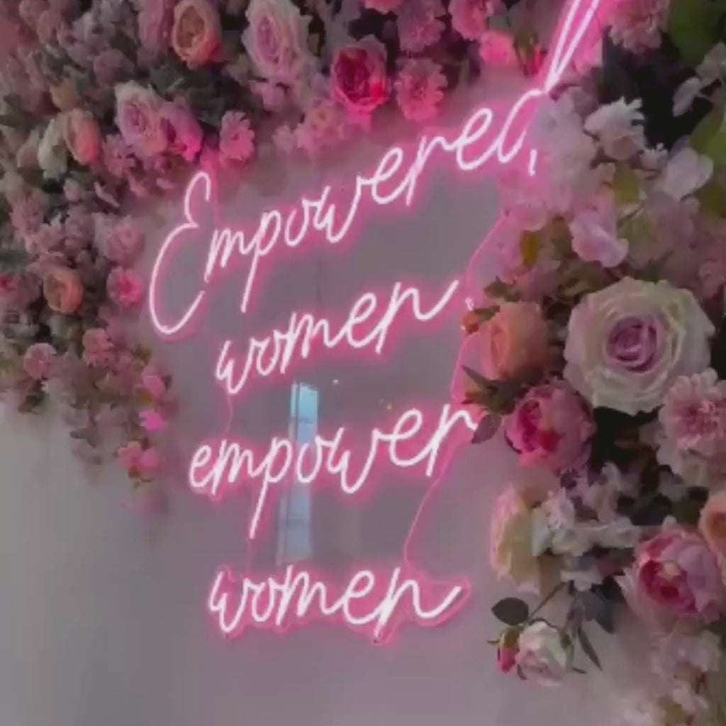 Empowered Women, Empower Women Neon Sign at Laila Edinburgh on Instagram