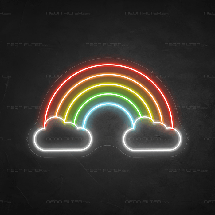 Rainbow Neon Sign - LED Neon Lights - Neon Filter