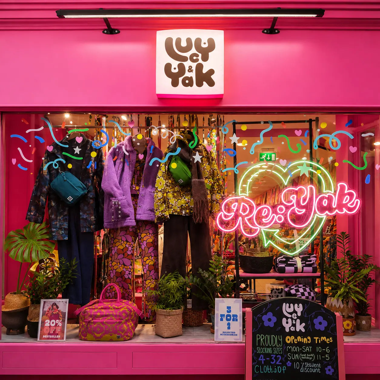 From Shop Window To Feature Wall