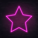 Star Neon Sign - Neon Filter